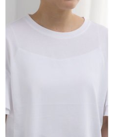 Te chichi 【接触冷感/遮熱/吸水速乾】フリルスリーブビッグTシャツ