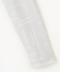 23区GOLF 【WOMEN】【吸水速乾・UVケア】５０ｄカノコロゴ総柄  インナーシャツ