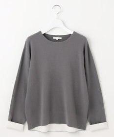 自由区 L 【カタログ掲載】レーヨンストレッチベーシックシルエット ニット