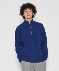 J.PRESS YORK STREET 【UNISEX】タートルハーフジップ ニット