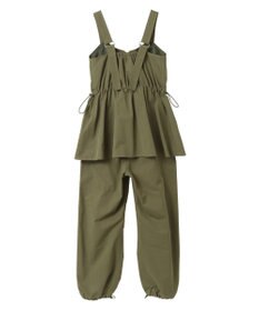 Green Parks ウ゛ィンテージペプラムオールインワン