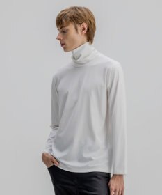 JOSEPH HOMME ハイゲージベアスムース　タートルネック長袖Ｔシャツ