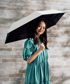 MOONBAT 【遮光100％/３秒で折りたためる日傘】晴雨兼用 折りたたみ傘 ウラワザ