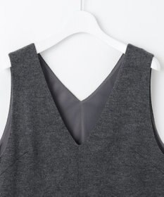 J.PRESS LADIES L 【洗える】ウールスムース ジャンパースカート