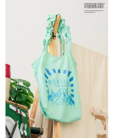 AMERICAN HOLIC ピグメントフリルＢＡＧ／ＰＥＡＮＵＴＳ