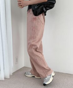 WEGO ハートポケットストレートデニムパンツ