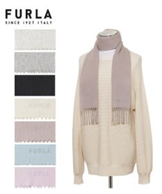 MOONBAT FURLA(フルラ）カシミヤ100％ 無地 プチマフラー