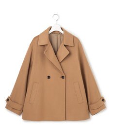 23区 L 【先行予約】MTRカシミヤビーバー Pコート風 ショートアウター