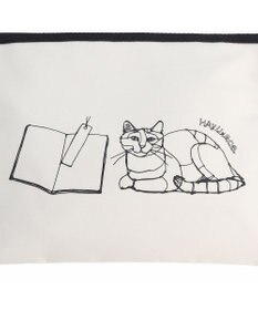 ACE BAGS & LUGGAGE HAyU × ace.  フラットポーチ 3点セット 猫柄 17825