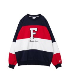 WEGO 【ユニセックス着用ITEM】別注FILAパネル切替プルオーバー