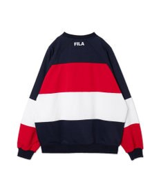 WEGO 【ユニセックス着用ITEM】別注FILAパネル切替プルオーバー