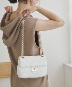 WEGO 【ANGIE VINTAGE】キルティングショルダーBAG