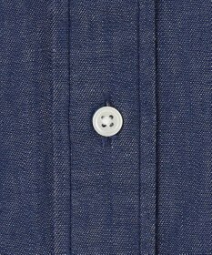 J.PRESS MEN デニムルックツイルシャツ/B.D