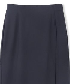 UNFILO ウールライク Iラインスカート