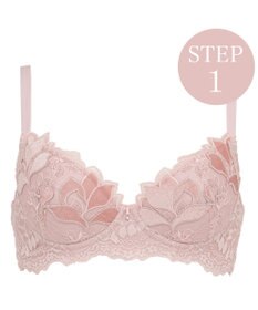 BRADELIS New York 【BRADELIS New York / 育乳補整ブラ・STEP1 集める】ウェンディステップ1ブラ25A1  補正 ブラジャー
