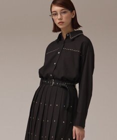 GRACE CONTINENTAL メタルホットフィットシャツ