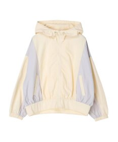 earth music&ecology コクーンギャザー切替ブルゾン