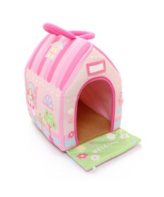 Mother garden マザーガーデン とことこおさんぽシリーズ わんちゃん ハウス 《ピンク》