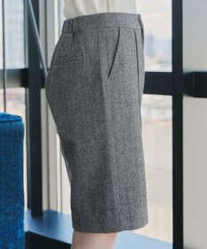 Tiaclasse 【洗える】ウール調キュロットパンツ