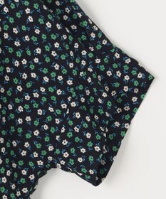 組曲 【洗える】プティフラワージョーゼットシフォン ブラウス