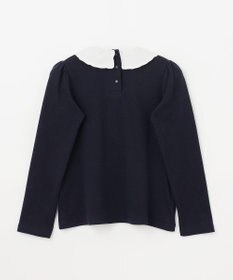 ANY KIDS 襟 刺繍 カットソー