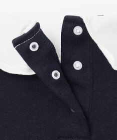 ANY KIDS 襟 刺繍 カットソー