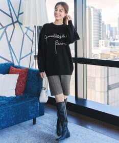 Tiaclasse 【洗える】ウール調キュロットパンツ