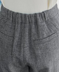 Tiaclasse 【洗える】ウール調キュロットパンツ