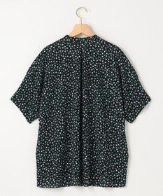 組曲 【洗える】プティフラワージョーゼットシフォン ブラウス