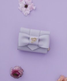 Maison de FLEUR ベルトリボンミニウォレット