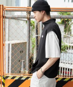 WEGO 【ユニセックス着用ITEM】ノースリハーフジッププルオーバー