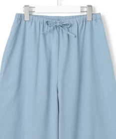 J.PRESS YORK STREET 【WOMEN】リネンライクリラックス ワイドパンツ