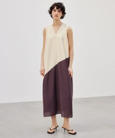 BEIGE， ARAZY / Vネックワンピース