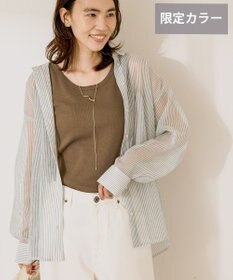 AMERICAN HOLIC メッシュ長袖シャツ【WEB限定カラー有り】