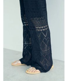 AMERICAN HOLIC 透かし編みニットパンツ