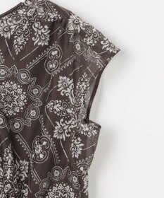 自由区 ロータスタイルプリント ワンピース