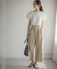 組曲 S スーパーライトストレッチ ワイドパンツ