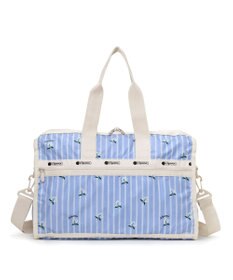 LeSportsac DELUXE MED WEEKENDER/ジャスミンストライプ