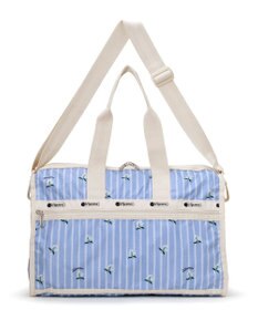 LeSportsac DELUXE MED WEEKENDER/ジャスミンストライプ