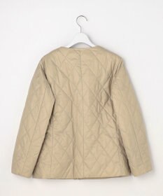 J.PRESS LADIES 【2way】スパンライクナイロンタッサー フーデッド コート