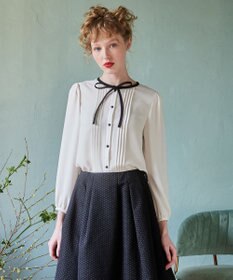 TOCCA 【消臭・洗える】PROMISE RIBBON ブラウス
