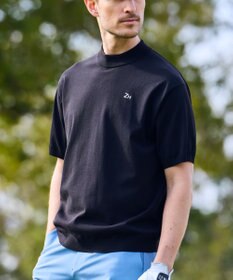 ZERO HALLIBURTON ニットモックネックTシャツ ZHG-M5S9b 82959