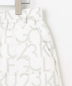 23区GOLF 【WOMEN】中綿ロゴプリントスカート