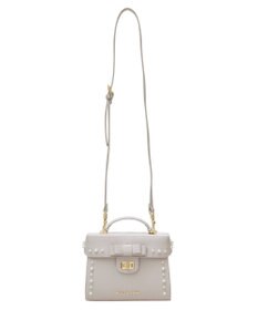 Maison de FLEUR フロントリボントップハンドルバッグ