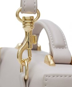 Maison de FLEUR フロントリボントップハンドルバッグ