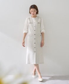 YECCA VECCA ツイードジレジャンスカ