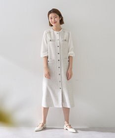 YECCA VECCA ツイードジレジャンスカ