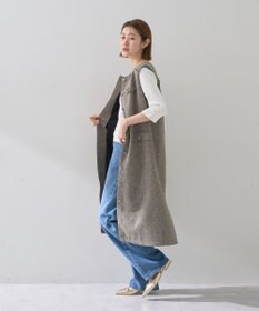 YECCA VECCA ツイードジレジャンスカ