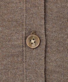 23区 【前後着用可能/洗える】シャイニーシアー 5分袖 カーディガン