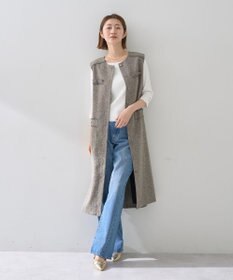 YECCA VECCA ツイードジレジャンスカ